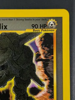 Pokemon TCG Neo Destiny Shining Steelix Holo Card 112/105 - Image 5