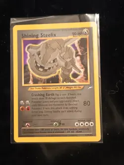 Pokemon Neo Destiny Unlimited- Shining Steelix Holo Secret Rare 112/105 - Image 2