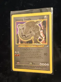 Pokemon Neo Destiny Unlimited- Shining Steelix Holo Secret Rare 112/105 - Image 3