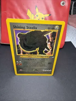 Pokemon Shining Steelix 112/105 Neo Destiny Holo Lp Condition - Image 1
