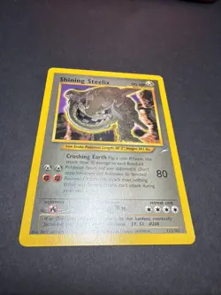 Pokemon Shining Steelix 112/105 Neo Destiny Holo Lp Condition - Image 3
