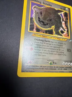 Pokemon Shining Steelix 112/105 Neo Destiny Holo Lp Condition - Image 4