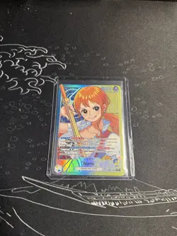 One Piece NAMI OP11-041 A Fist Of Divine Speed Alt. Art Leader. English - Image 1