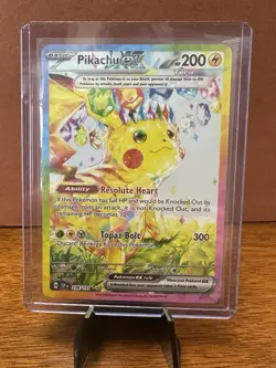 Pokemon TCG Pikachu EX 238/191 Special Illustration Rare Surging Sparks - LP - Image 1