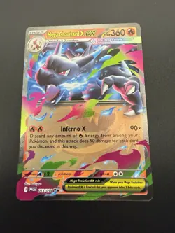 Mega Charizard X EX 013/094 | Phantasmal Flames | Double Rare Pokemon Card | LP - Image 1