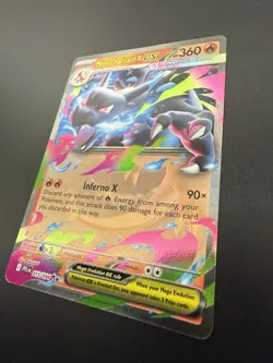 Mega Charizard X EX 013/094 | Phantasmal Flames | Double Rare Pokemon Card | LP - Image 2