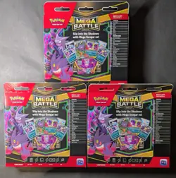 [SEALED] Pokemon TCG Mega Battle Deck (Mega Gengar ex) - Lot of 3 - Image 2