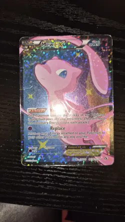 Mew EX RC24/RC25 Legendary Treasures Radiant Collection Pokemon TCG HP Played - Image 1