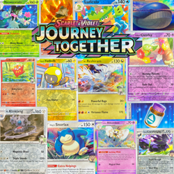 Pokemon Journey Together Reverse Holographic & Holo Rare Pick Your Card - Image 1