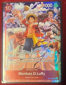 Monkey.D.Luffy (One Piece Day Dallas 2025) ST10-006 One Piece Promotion Cards - Image 1