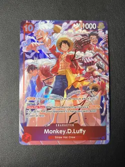 Monkey.D.Luffy One Piece Day Dallas 2025 ST10-006 One Piece Promotion Cards Foil - Image 1