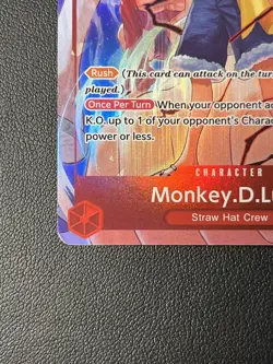 Monkey.D.Luffy One Piece Day Dallas 2025 ST10-006 One Piece Promotion Cards Foil - Image 5