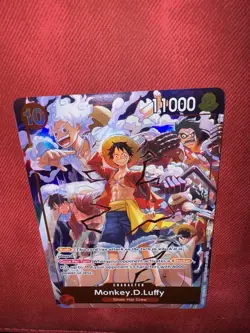 Monkey.D.Luffy One Piece Day Dallas 2025 ST10-006 One Piece Promotion Cards Foil - Image 4