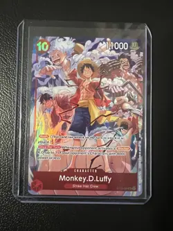 One Piece Monkey.D.Luffy Promotion Cards ST10-006 Day Dallas 2025 - Image 1