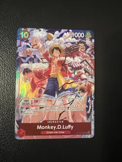 One Piece Monkey.D.Luffy Promotion Cards ST10-006 Day Dallas 2025 - Image 2