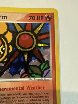 Pokemon TCG Sunny Castform EX Hidden Legends 26/101 Reverse Holo - Image 3