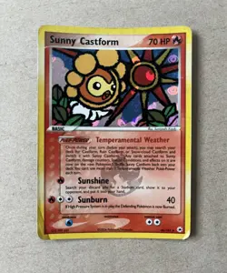 Sunny Castform 26/101 Reverse Holo Pokemon TCG EX Hidden Legends - Image 1