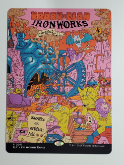 Krark-Clan Ironworks NON-FOIL - Secret Lair Encyclopedia of Magic MTG - Image 1