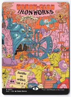 MTG Secret Lair Encyclopedia Krark-Clan Ironworks Non-Foil - Image 1