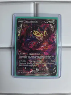 Pokemon TCG Zamazenta v Crown Zenith Galarian Gallery Ultra Rare Card GG54/GG70 - Image 1