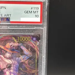 PSA 10 Portgas D Ace OP07-119 SEC Parallel Alt Art One Piece Card Japanese 2024 - Image 3