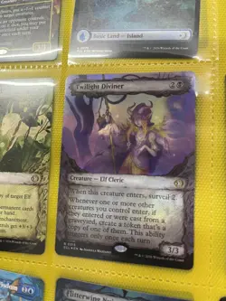 1x Twilight Diviner - Foil - Showcase - Lorwyn Eclipsed - Near Mint, English - M - Image 1