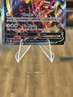 Jolteon v SWSH183 Pokemon TCG Sword & Shield Holo Black Star Promo Card! - Image 4