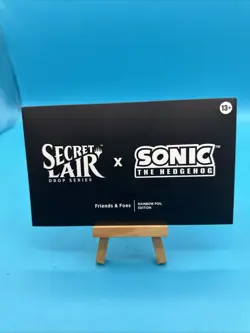 MTG Secret Lair x Sonic The Hedgehog Friends and Foes Rainbow Foil Sealed - Image 1