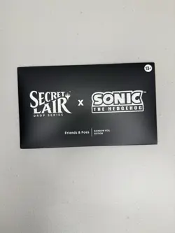 MTG Secret Lair x Sonic the Hedgehog: Friends & and Foes Rainbow Foil SEALED - Image 2