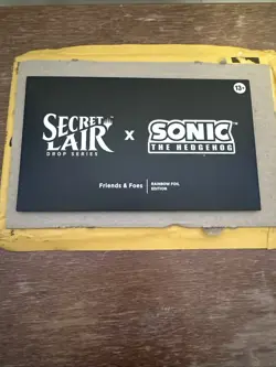 Sonic the Hedgehog Friends And Foes (Rainbow Foil) Secret Lair MTG - New SEALED - Image 1