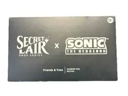Sonic the Hedgehog Friends And Foes (Rainbow Foil) Secret Lair MTG - New SEALED - Image 1