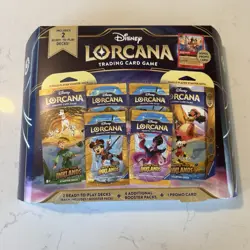 NEW Disney LORCANA TCG Into The Inklands Bundle Box With Promo SEALED. - Image 1