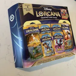 NEW Disney LORCANA TCG Into The Inklands Bundle Box With Promo SEALED. - Image 4
