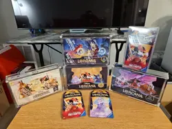 Lorcana TCG Sealed Booster Box w/acrylic case & Pack LOT 1st Chapter, etc..🔥🔥 - Image 1