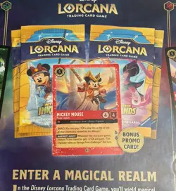 New sealed Disney Lorcana Trading Card Game - Into The Inklands -Bundle Decks - Image 3