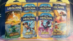 New sealed Disney Lorcana Trading Card Game - Into The Inklands -Bundle Decks - Image 4