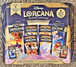 Lorcana The First Chapter TCG Bundle SEALED! - 2 Starter Decks & 6 Booster Packs - Image 2