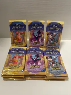 Lorcana TCG Into the inklands Booster box bundle - 24 packs, new, sealed no box - Image 1