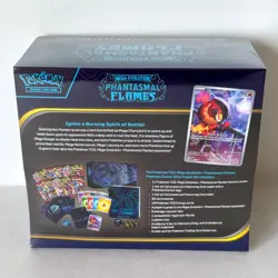 POKEMON CENTER PHANTASMAL FLAMES ELITE TRAINER BOX ETB TRADING CARDS TCG - Image 2