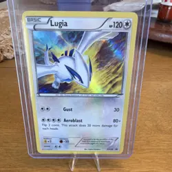 Pokemon Lugia XY156 Promo XY Holo Basic Card HP 120 Pokemon TCG English - Image 1