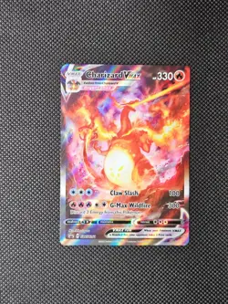 Pokemon TCG Charizard Vmax SWSH261 Black Star Promo UPC Sword & Shield Holo Card - Image 1