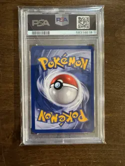 Pokemon Dark Hypno Holo Rare TCG Card 1st Edition 9/82 PSA 8 - Image 2