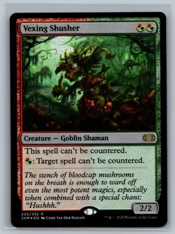 Magic The Gathering Double Masters Vexing Shusher #225/332 Foil MTG TCG CCG - Image 1