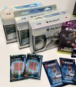 Magic Gathering MTG Murders Collector Final Fantasy Foundations Edge Sealed LOT - Image 3
