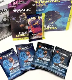 Magic Gathering MTG Murders Collector Final Fantasy Foundations Edge Sealed LOT - Image 4