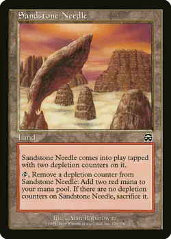 Sandstone Needle x4 Mercadian Masques MtG NM - Image 1