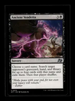 ANCIENT VENDETTA Aetherdrift #75 DFT(NM+)(MTG) - Image 1