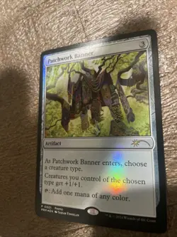 MTG Patchwork Banner - Bloomburrow Foil Media Promos NM Free Shipping - Image 3