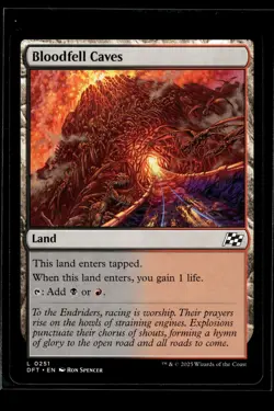 BLOODFELL CAVES Aetherdrift #251 DFT(NM+)(MTG) - Image 1