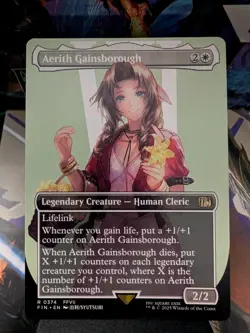 Aerith Gainsborough (Borderless) Final Fantasy Regular NM - Image 1